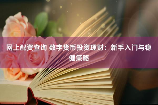 网上配资查询 数字货币投资理财：新手入门与稳健策略