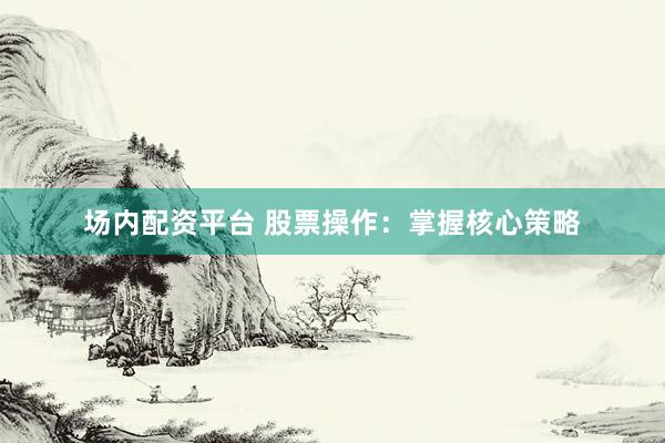 场内配资平台 股票操作：掌握核心策略